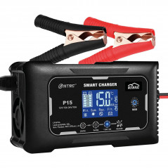 Tark akulaadija AusHauz AU-P15A 12V/24V 15A – Kiire ja turvaline laadimine