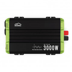Inverter 12V–220V 3000W/6000W puhas siinus AusHauz | Autole, koju, päikesesüsteemidele