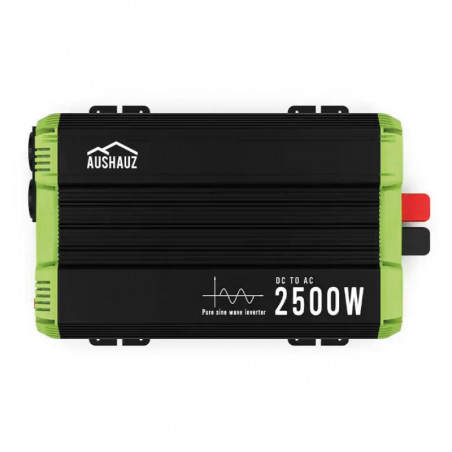 Inverter 12V–220V 2500W/5000W puhas siinus AusHauz | Autole, koju, päikesesüsteemidele
