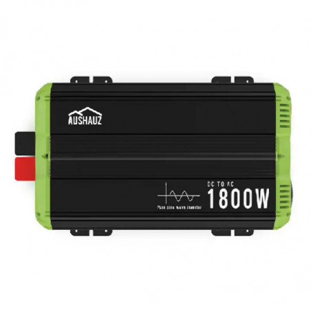 Inverter 12V–220V 1800W/3600W puhas siinus AusHauz | Autole, koju, päikesesüsteemidele