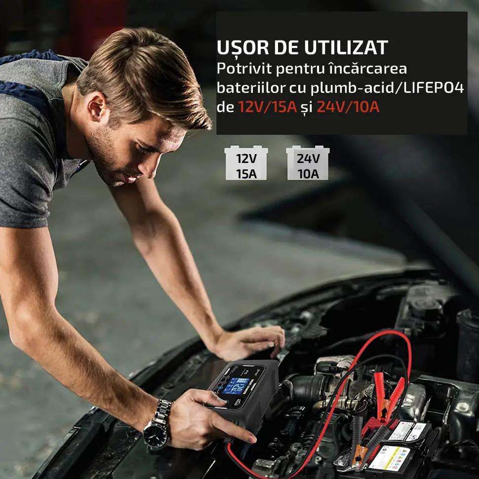 Mod de reparare - Repararea și activarea bateriilor vechi baterii cu încărcare redusă